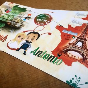 Faire-part de mariage thème Portugal | À Vos Zamours