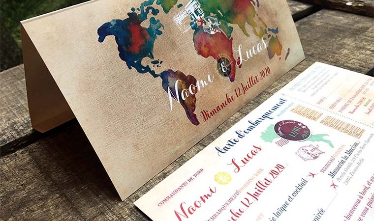faire part mariage italien