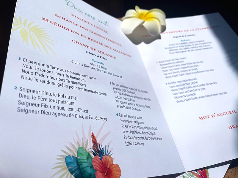livret-mariage-personnalisé