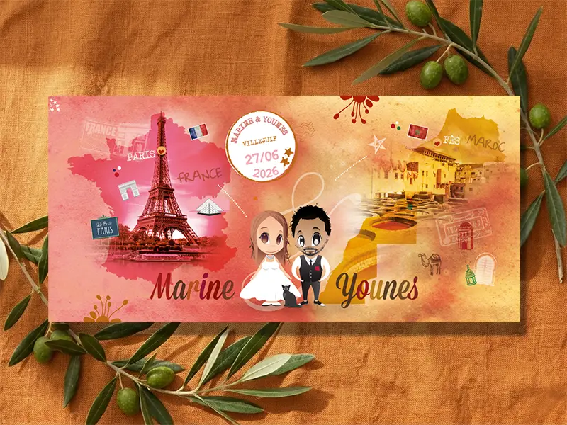 modele-faire-part-mixte-france-maroc-original